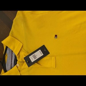Yellow Tommy Hilfiger polo